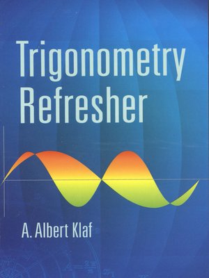 cover image of Trigonometry Refresher